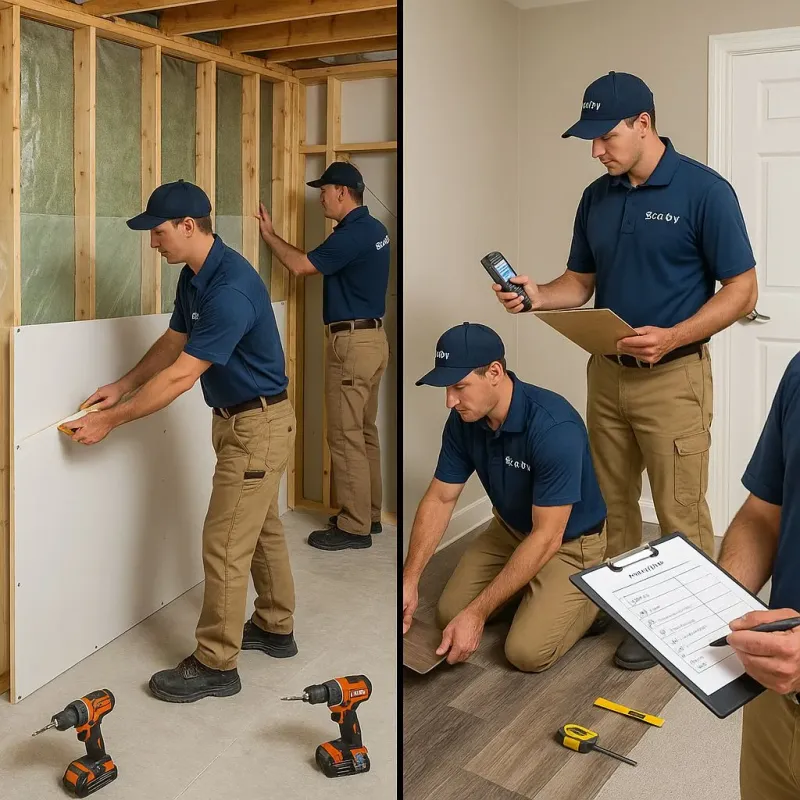 Repairs and Reconstruction process in Jefferson, VA