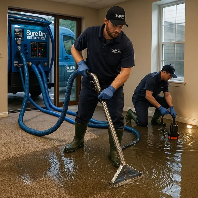 Water Extraction and Removal process in Jefferson, VA